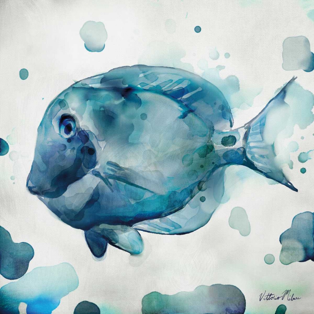 Wall Art Painting id:78012, Name: Watercolor Sea Creatures II, Artist: Milan, Vittorio