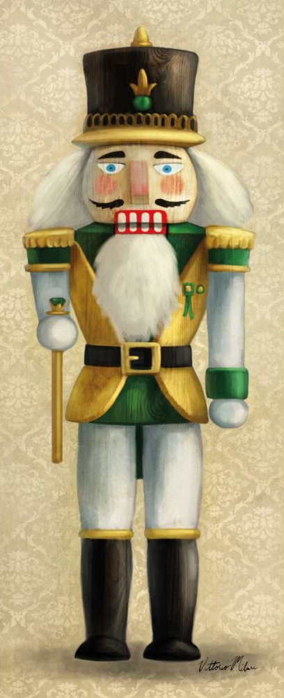 Wall Art Painting id:78133, Name: Christmas Nutcracker II, Artist: Milan, Vittorio