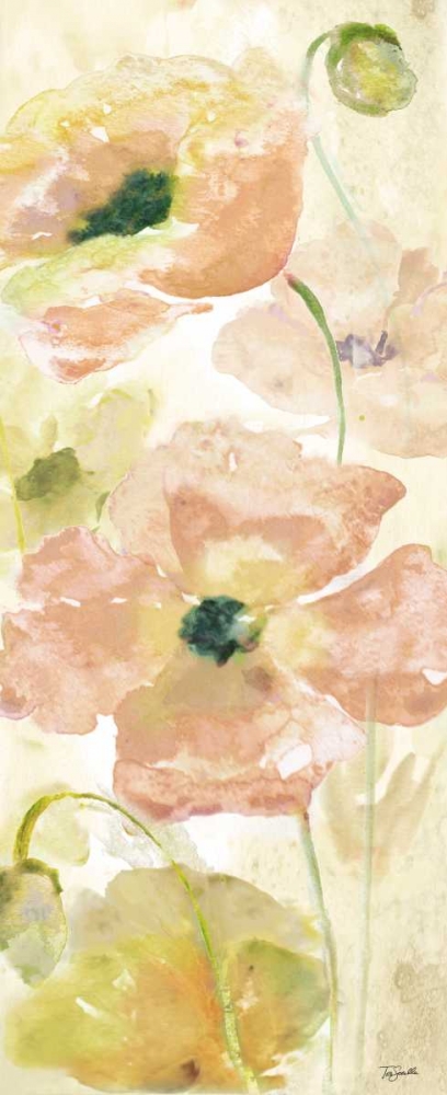 Wall Art Painting id:85204, Name: Watercolor Blush Panel I, Artist: Tre Sorelle Studios