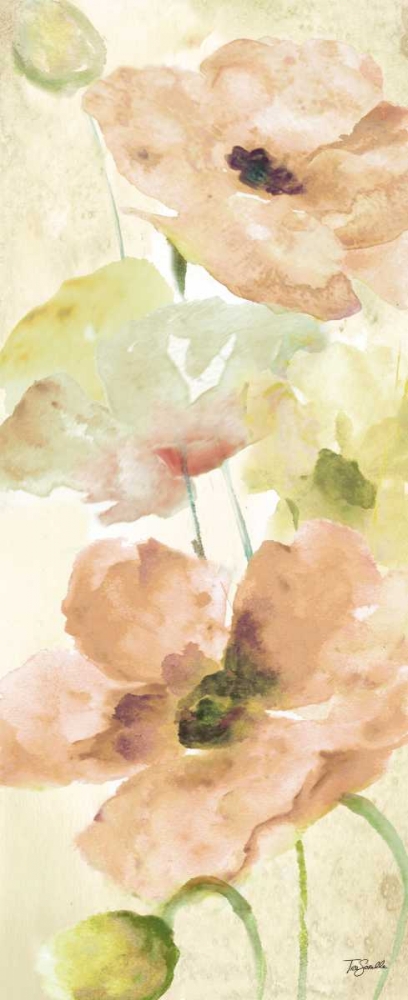 Wall Art Painting id:85205, Name: Watercolor Blush Panel II, Artist: Tre Sorelle Studios