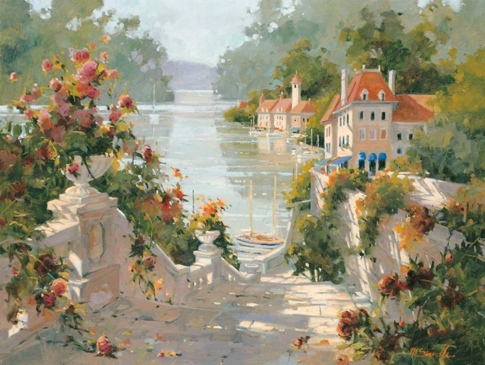 Art Print: Italian Harbour