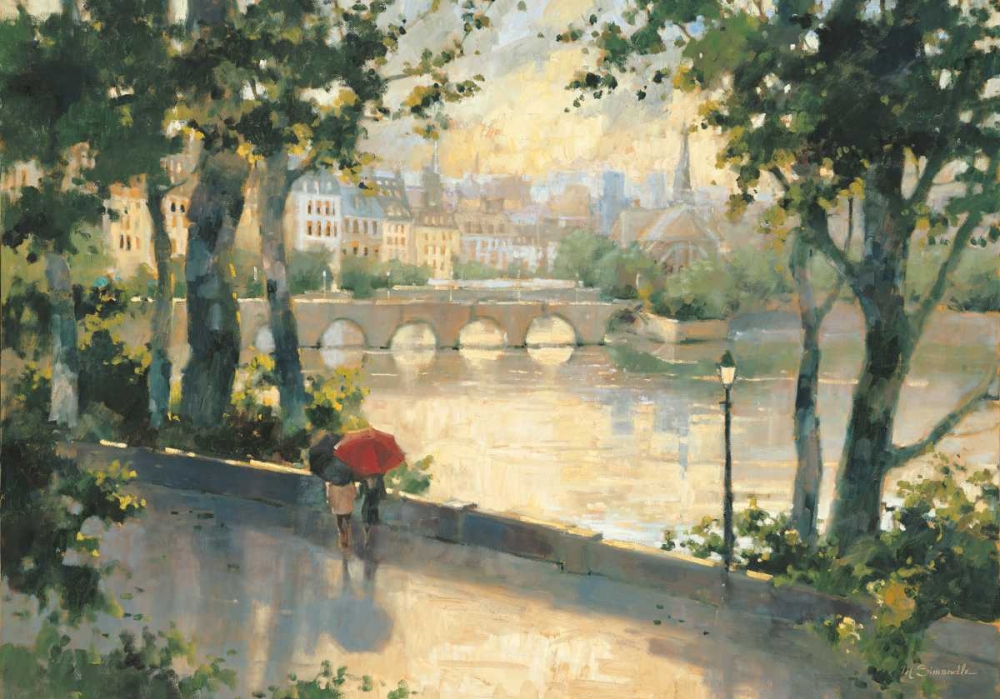 Art Print: Paris Evening