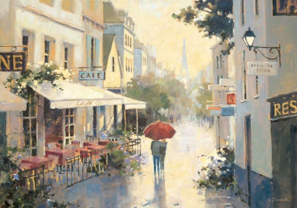 Art Print: Cafe de Ville