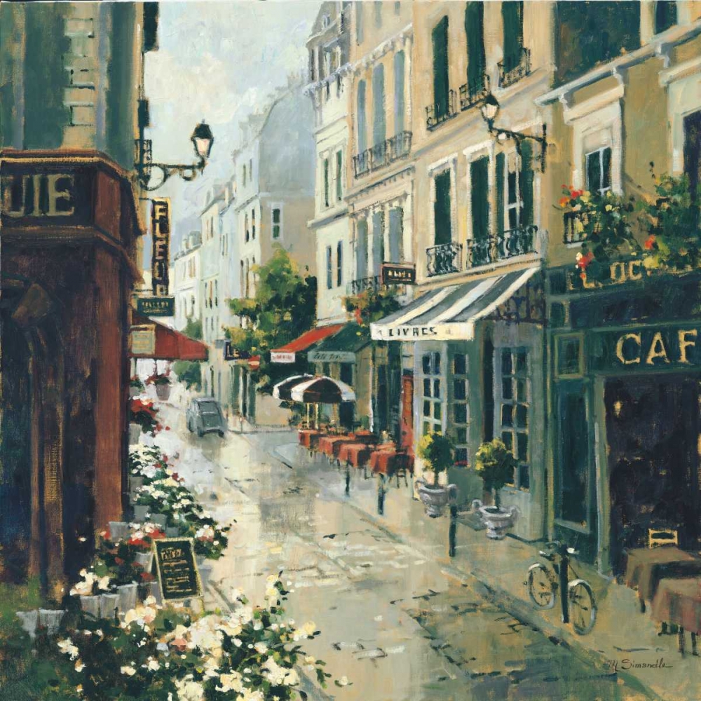 Art Print: Floral Lane