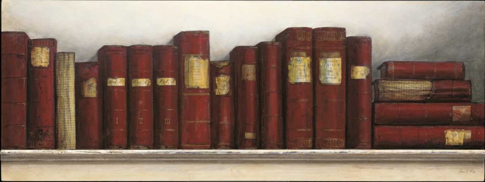 Wall Art Painting id:56216, Name: Study In Red, Artist: Fisk, Arnie