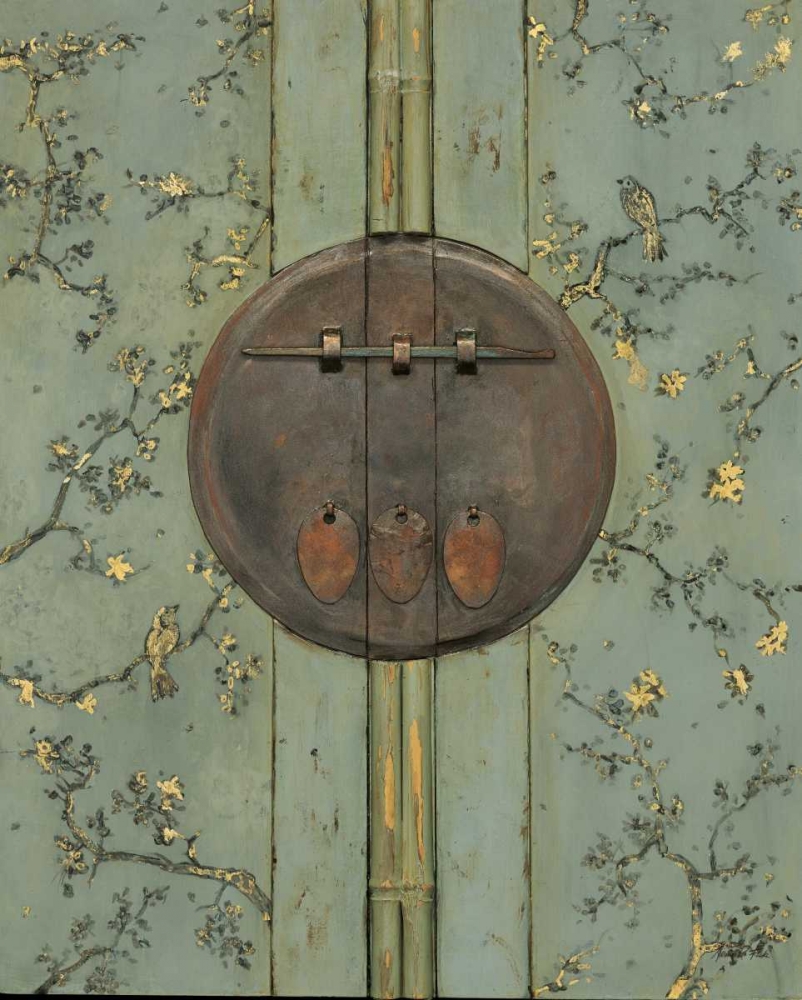 Art Print: Cherry Blossom Armoire