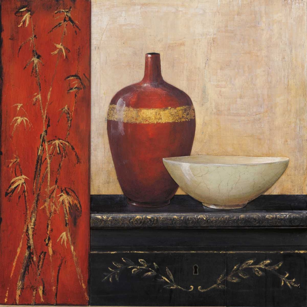 Wall art: Golden Bamboo, by Fisk, Arnie