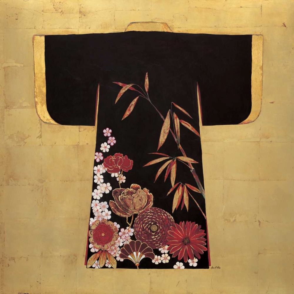 Wall art: Gilded Kimono , by Fisk, Arnie