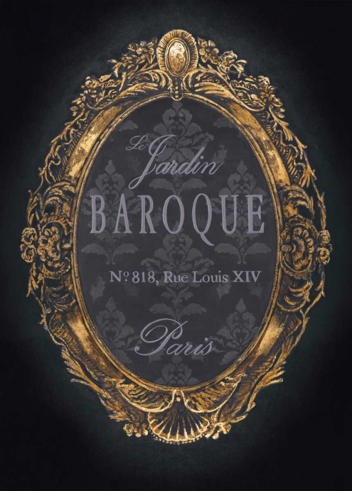 Art Print: Le Jardin Baroque