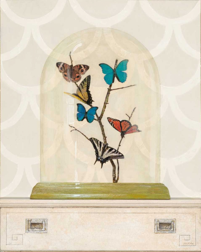 Art Print: Butterfly Cloche