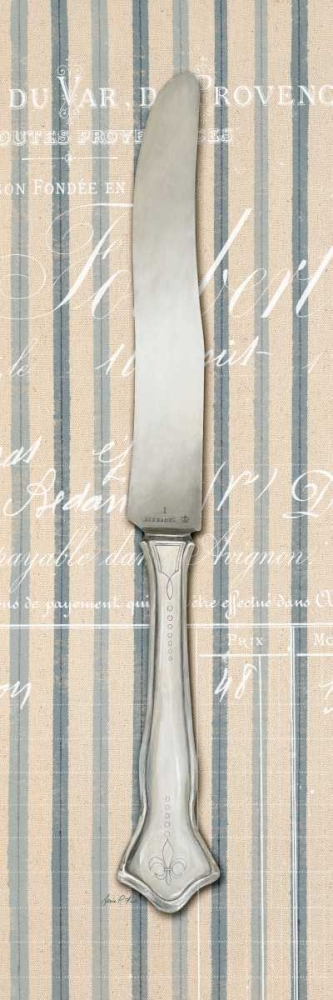 Wall Art Painting id:56388, Name: Pin Stripe Knife, Artist: Fisk, Arnie