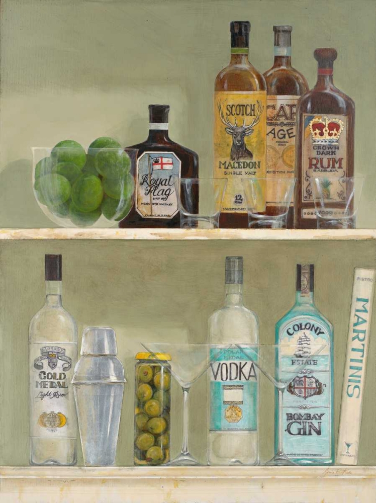 Wall Art Painting id:56391, Name: Fully Stocked , Artist: FISK, Arnie