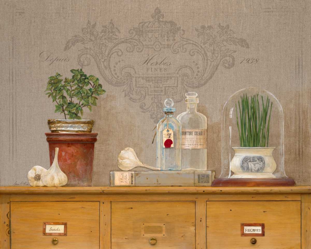 Wall Art Painting id:56394, Name: Chive Library , Artist: Fisk, Arnie