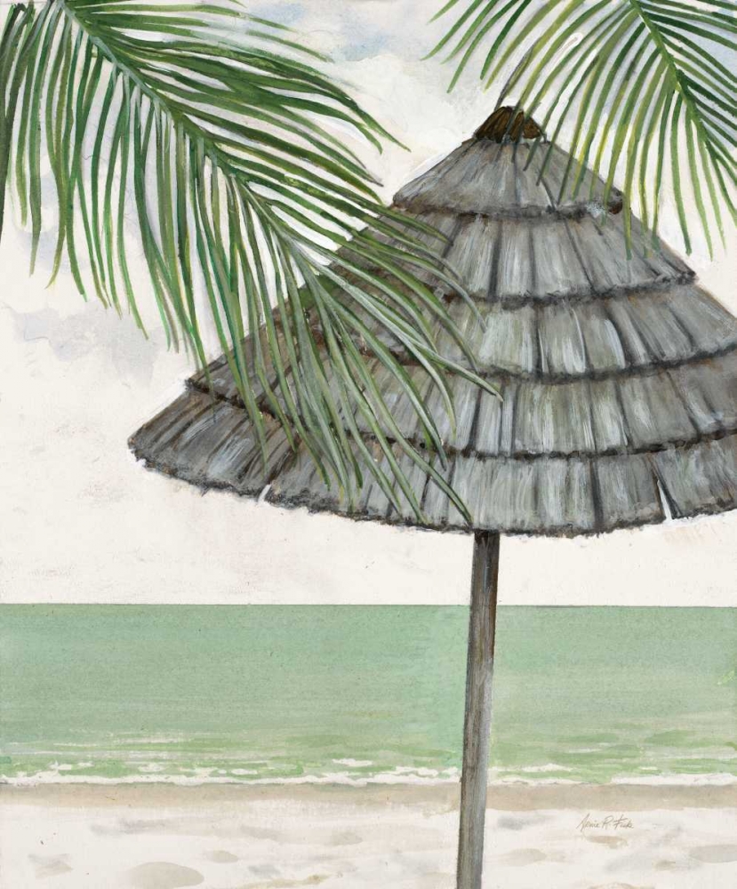 Art Print: Seaside Palapa