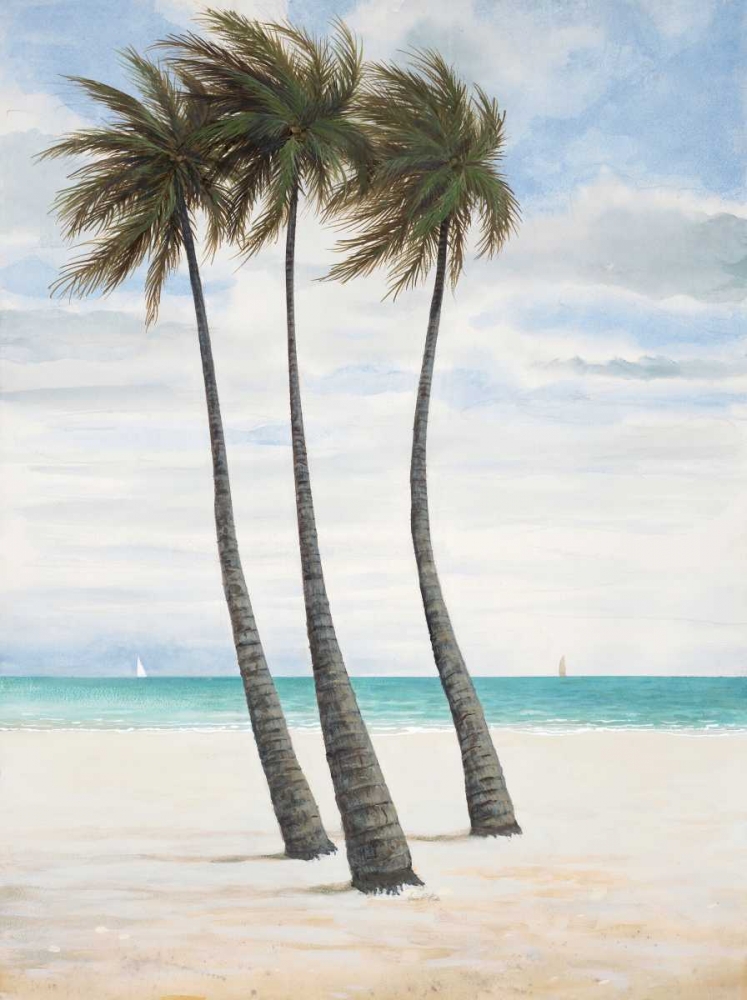 Art Print: Breezy Palm 2