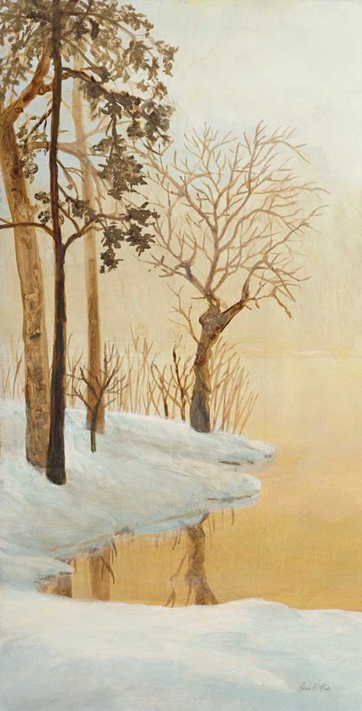 Art Print: Winter Glow Panel 1