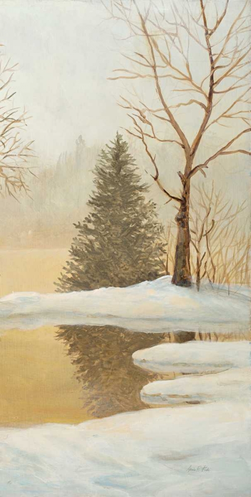 Wall art: Winter Glow Panel 3, by Fisk, Arnie