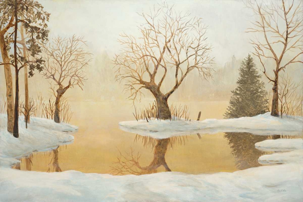Wall art: Winter Glow, by Fisk, Arnie