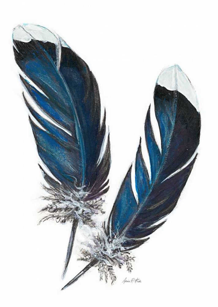 Art Print: Feather Study 4
