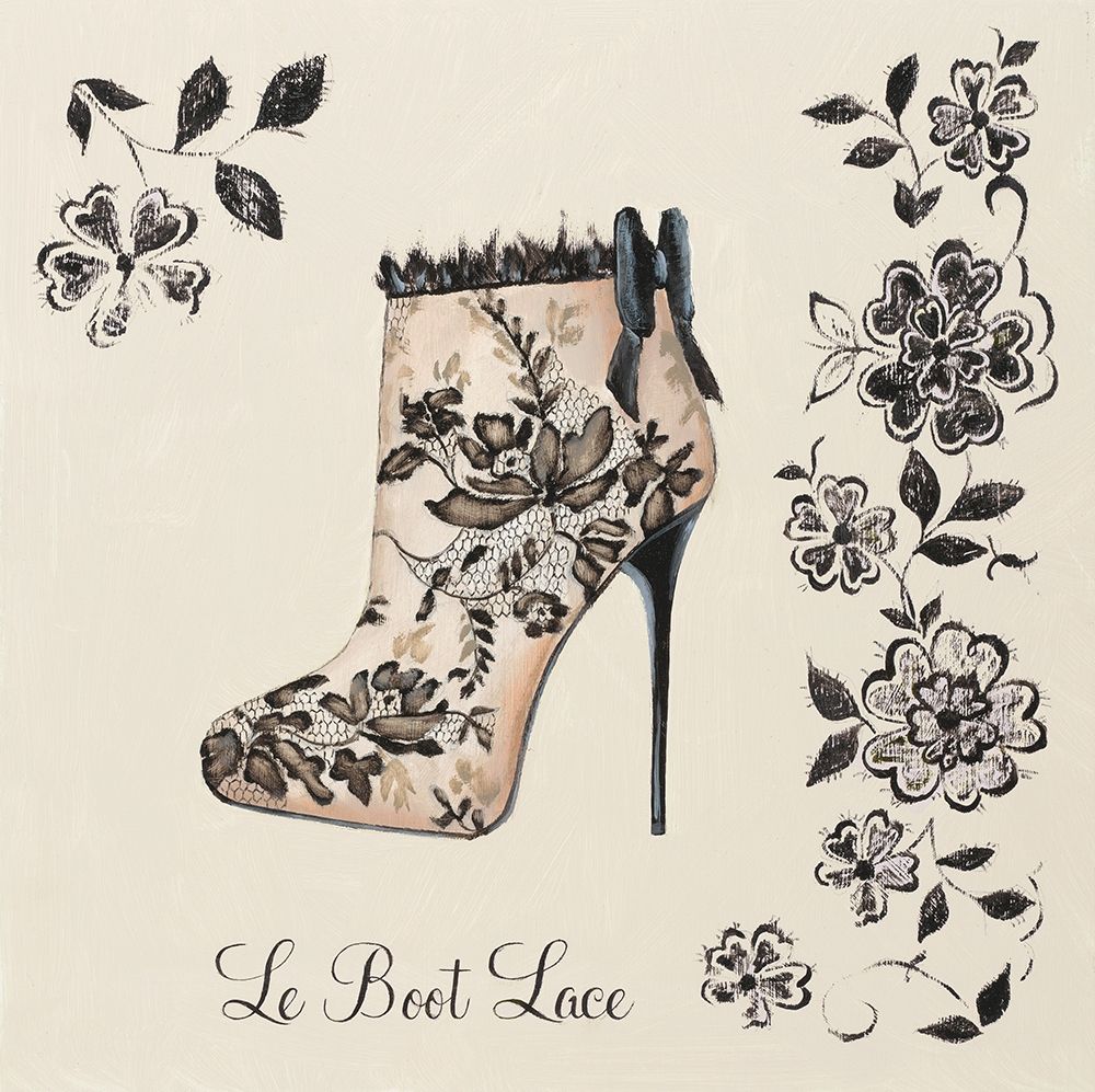 Wall art: LE BOOT LACE, by Fabiano, Marco