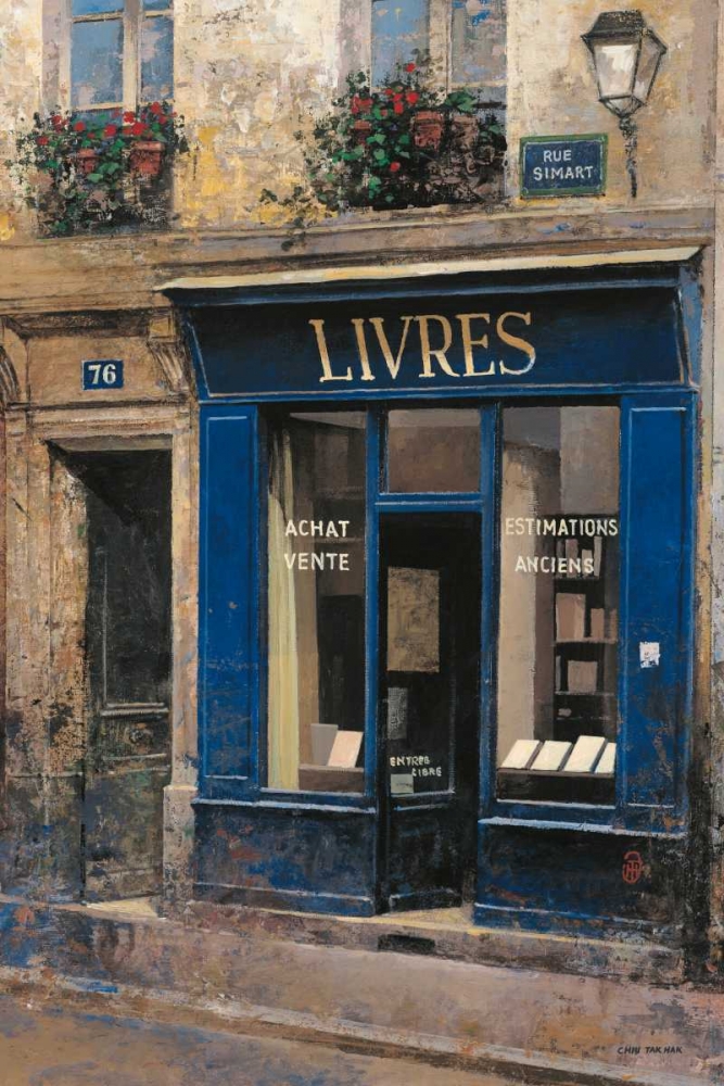 Wall Art Painting id:59719, Name: Livres, Artist: Hak, Chiu Tak