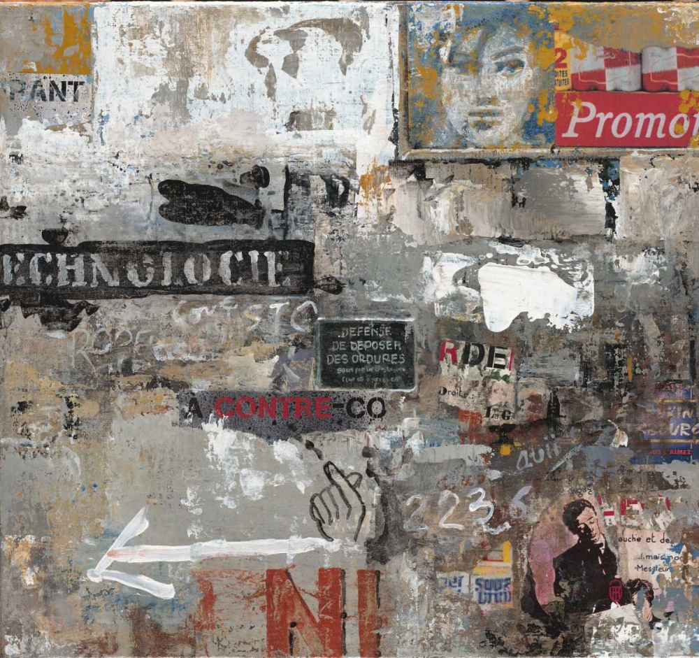 Wall art: Urban Language, by Hak, Chiu Tak