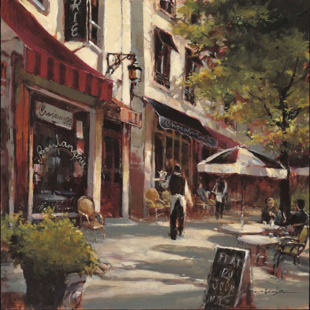 Wall Art Painting id:55995, Name: Boulevard Cafe, Artist: Heighton, Brent