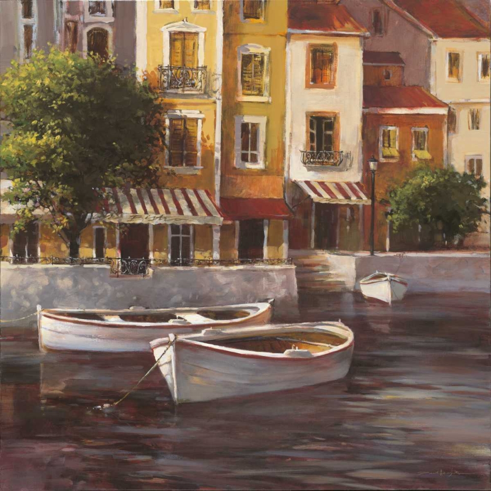 Wall Art Painting id:56001, Name: Mediterranean Dawn II, Artist: Heighton, Brent