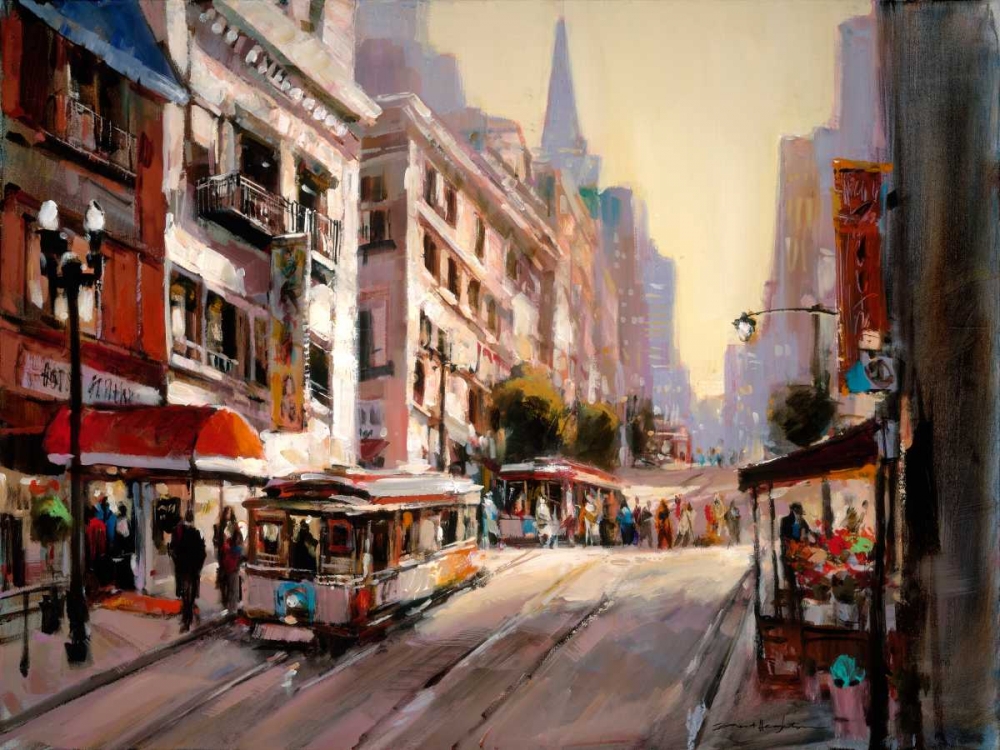 Wall art: Powell Mason Line, by Heighton, Brent