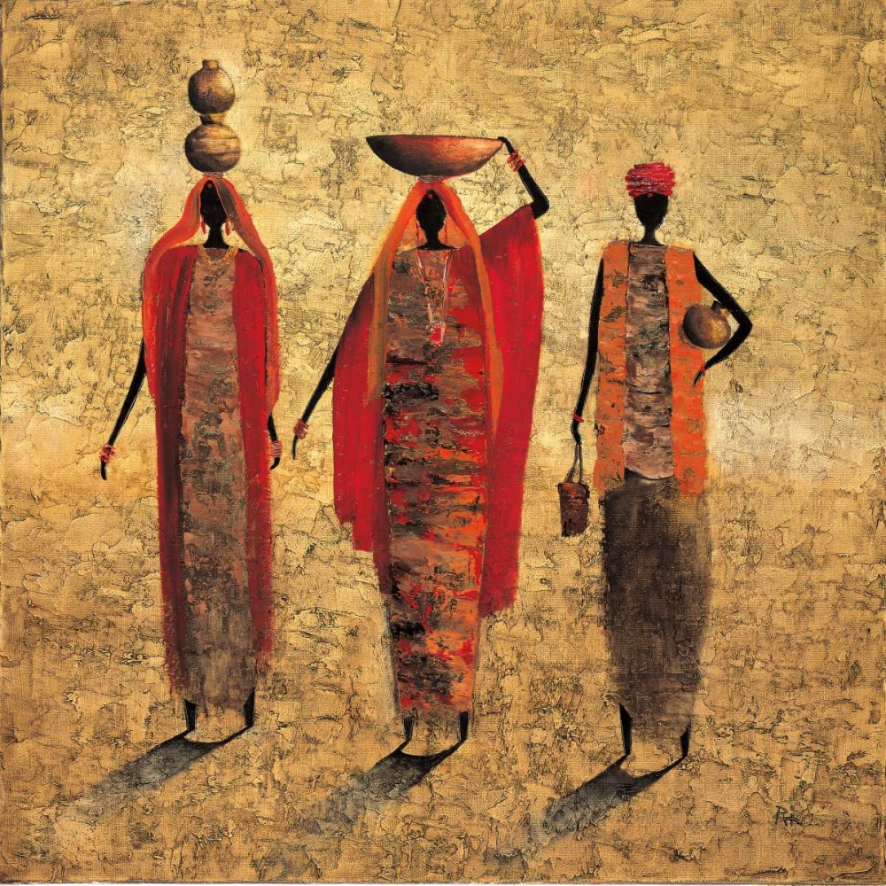 Wall art: Evening Ritual, by Rauscher, Michel