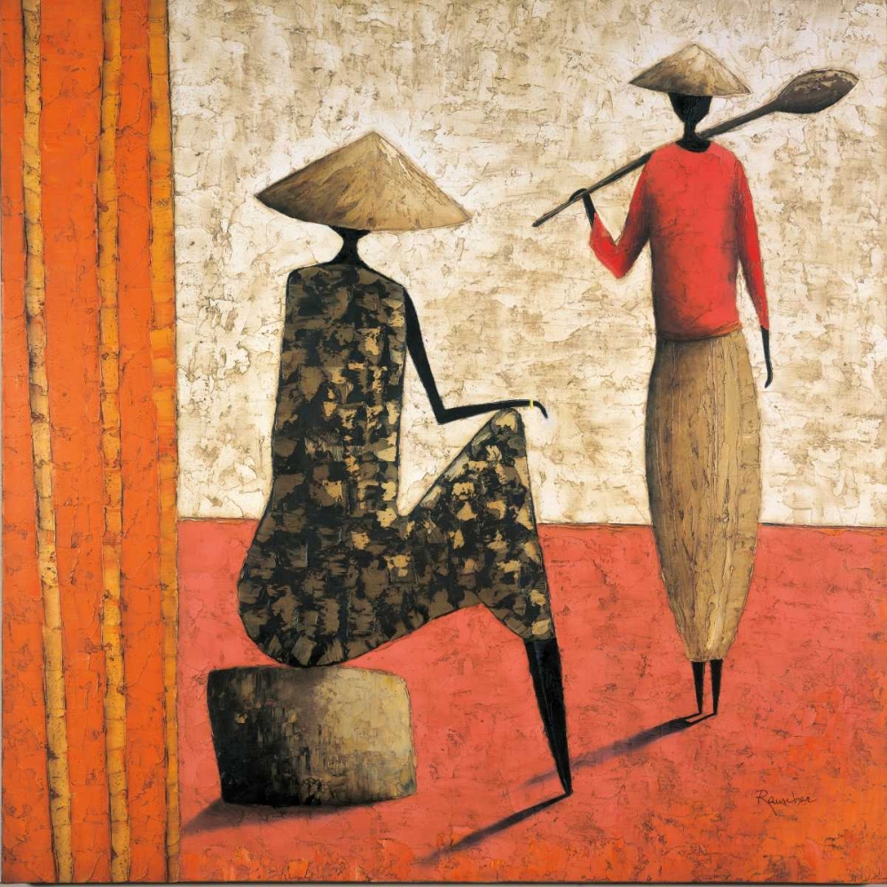 Wall art: By The Fields, by Rauscher, Michel