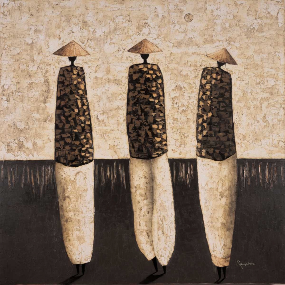 Wall art: Travel by Night, by Rauscher, Michel