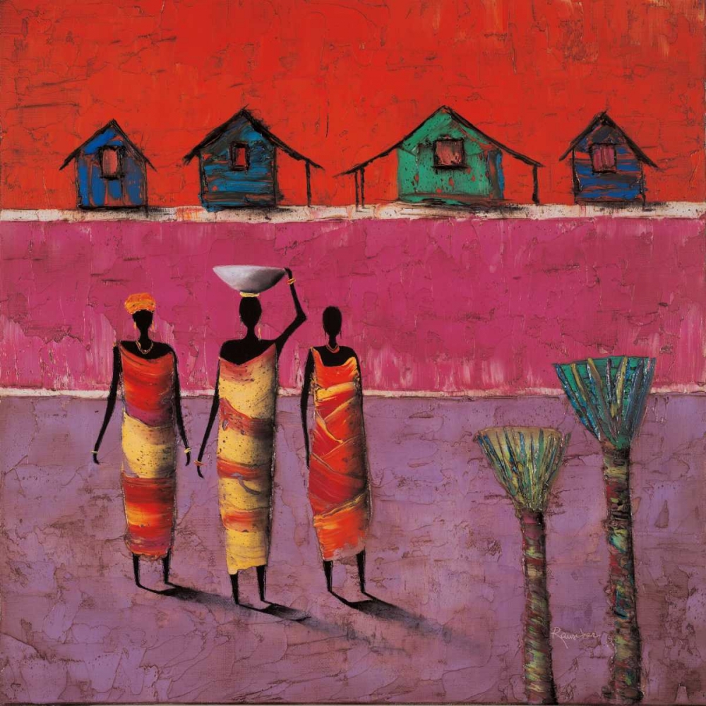 Wall art: Morning Ritual, by Rauscher, Michel