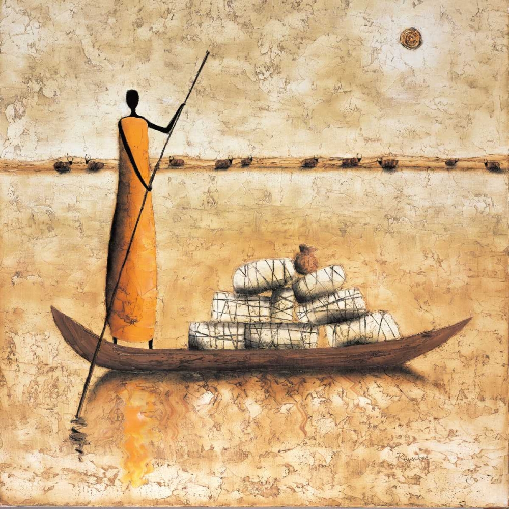 Wall art: Amber Daybreak, by Rauscher, Michel