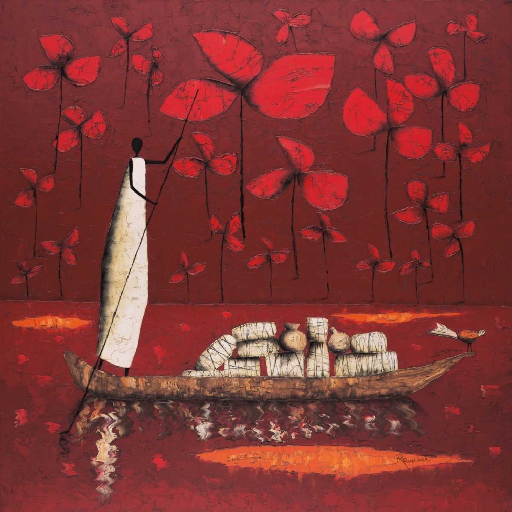 Art Print: Crimson Sky