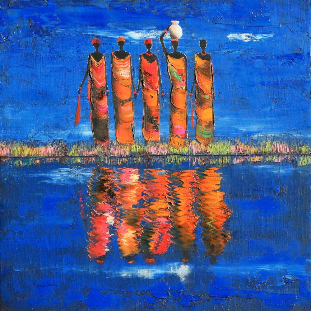 Wall art: Midnight River 2, by Rauscher, Michel