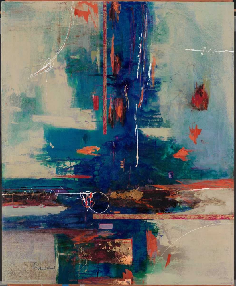 Wall art: Lavender Fusion, by Villarreal Villarreal, Gabriela