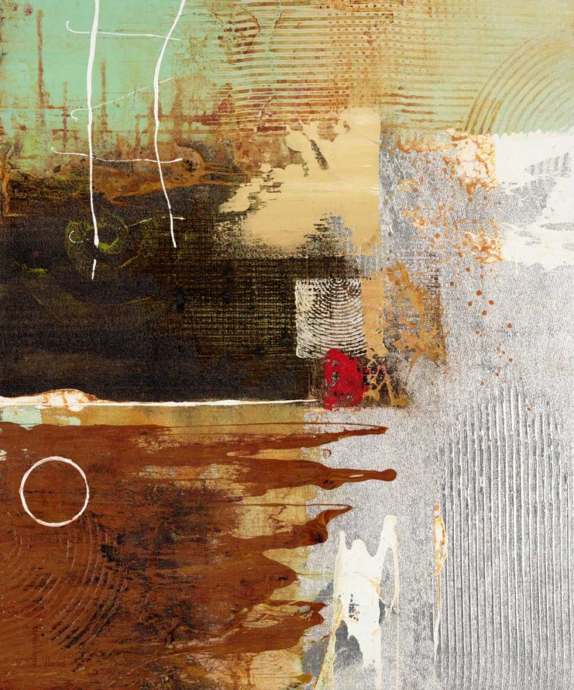 Wall art: Silver Vision 1, by Villarreal Villarreal, Gabriela