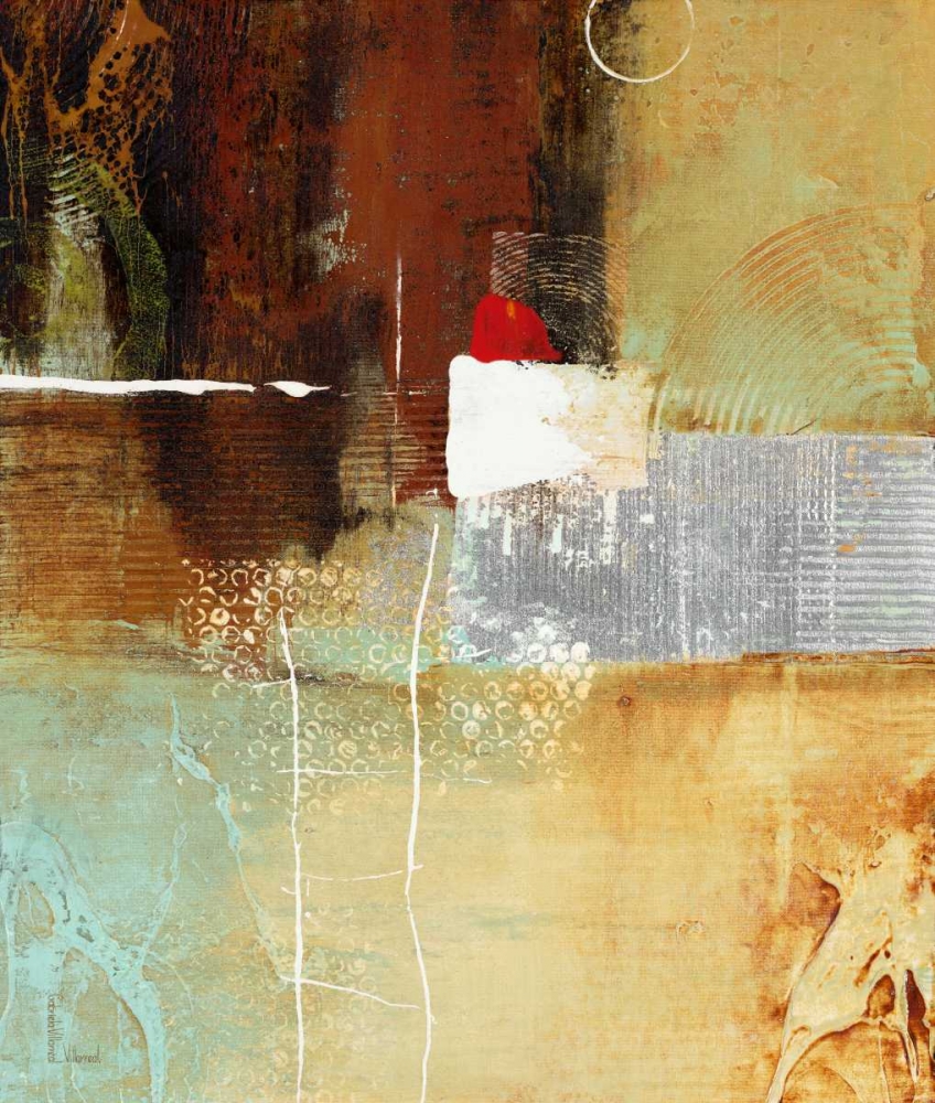 Wall art: Silver Vision 2, by Villarreal Villarreal, Gabriela