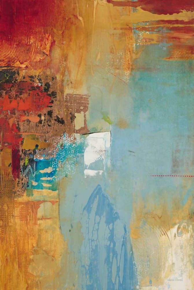 Wall art: Aqua Illusion 2, by Villarreal Villarreal, Gabriela