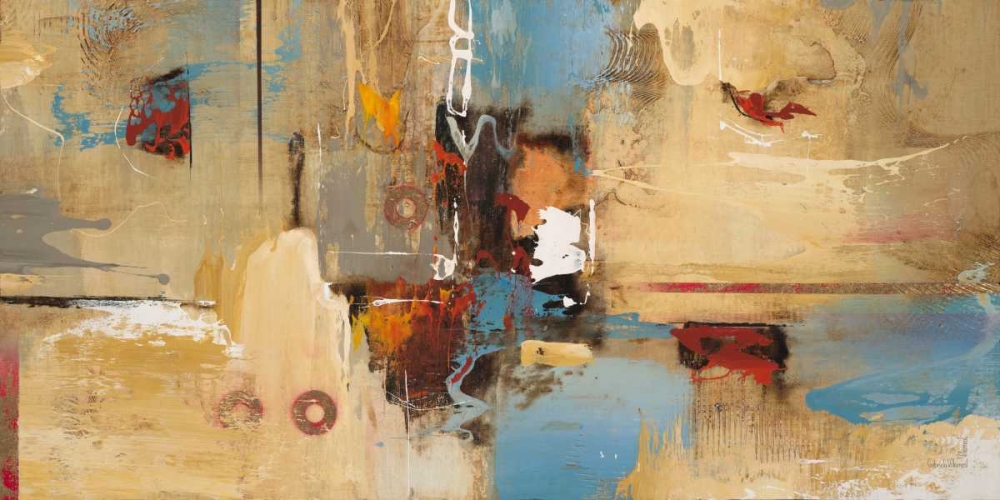 Wall art: Epic Story 1, by Villarreal Villarreal, Gabriela