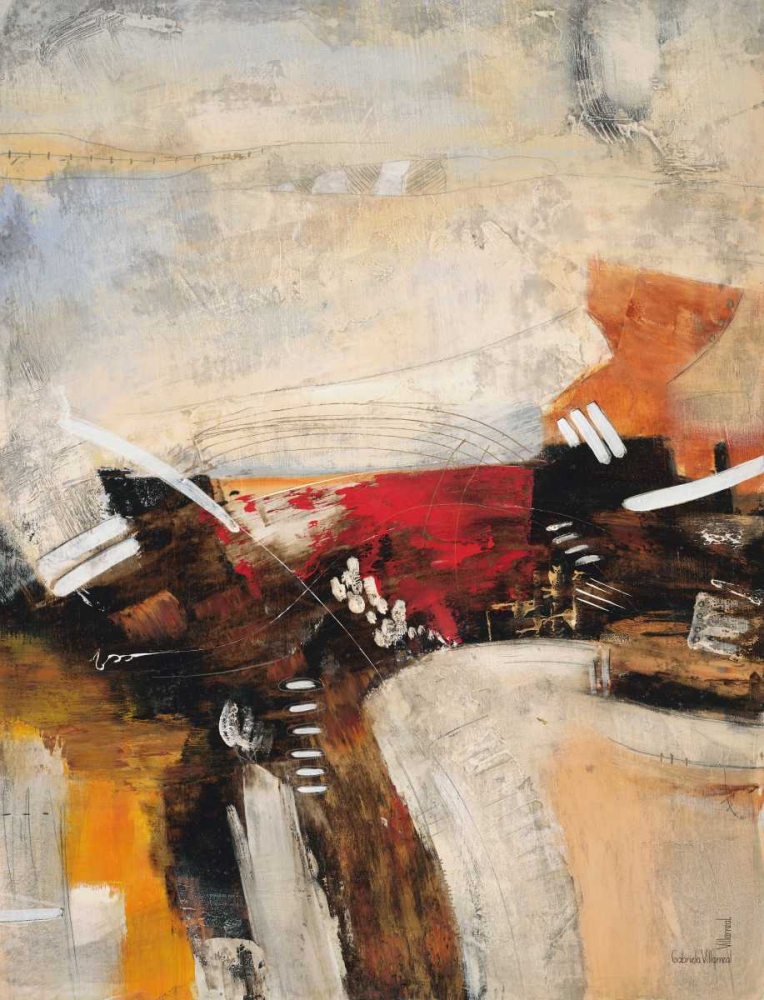 Wall art: Autumn Rhythm 1, by Villarreal Villarreal, Gabriela