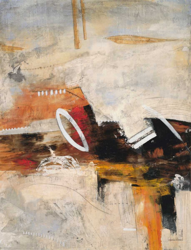 Wall art: Autumn Rhythm 2, by Villarreal Villarreal, Gabriela