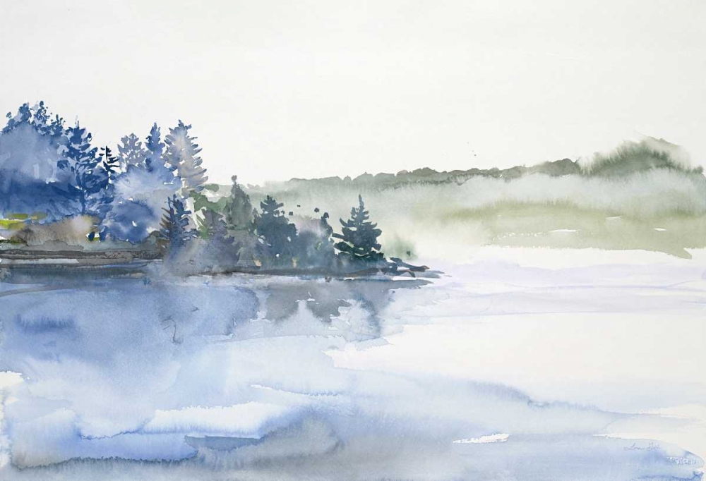 Wall Art Painting id:105604, Name: West Coast Waters, Artist: Gold, Lora