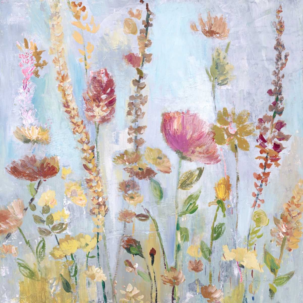 Wall art: Raindrop Garden, by Gold, Lora