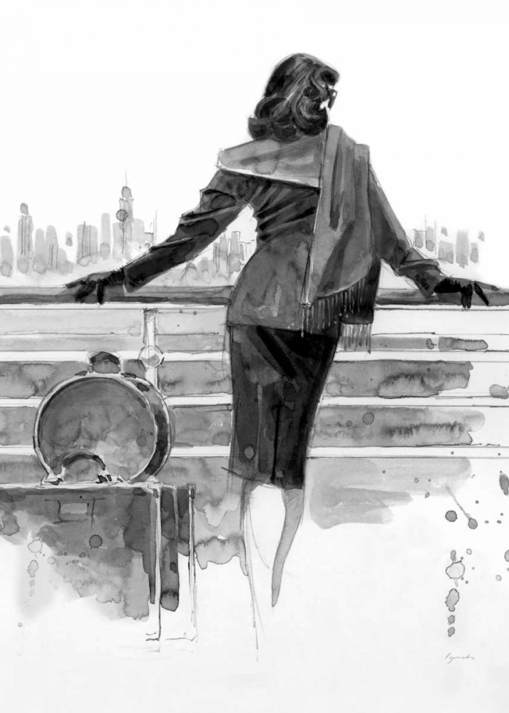 Wall Art Painting id:57606, Name: Port of Call Study, Artist: Lynch, Brent 