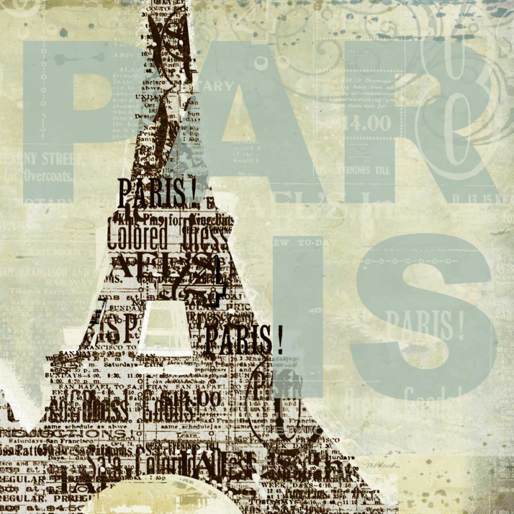 Art Print: Trendy Paris