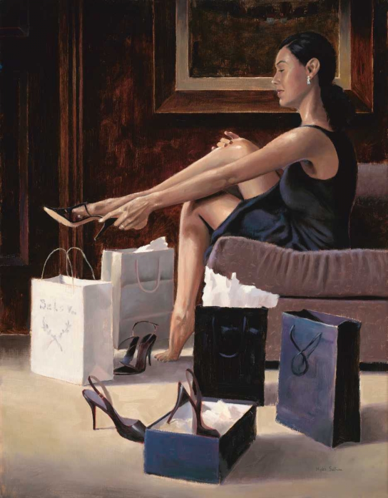 Wall Art Painting id:60602, Name: Room Service-Her, Artist: Sullivan, Myles  