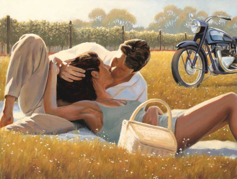 Wall Art Painting id:60618, Name: Picnic Snapshot, Artist: Sullivan, Myles  