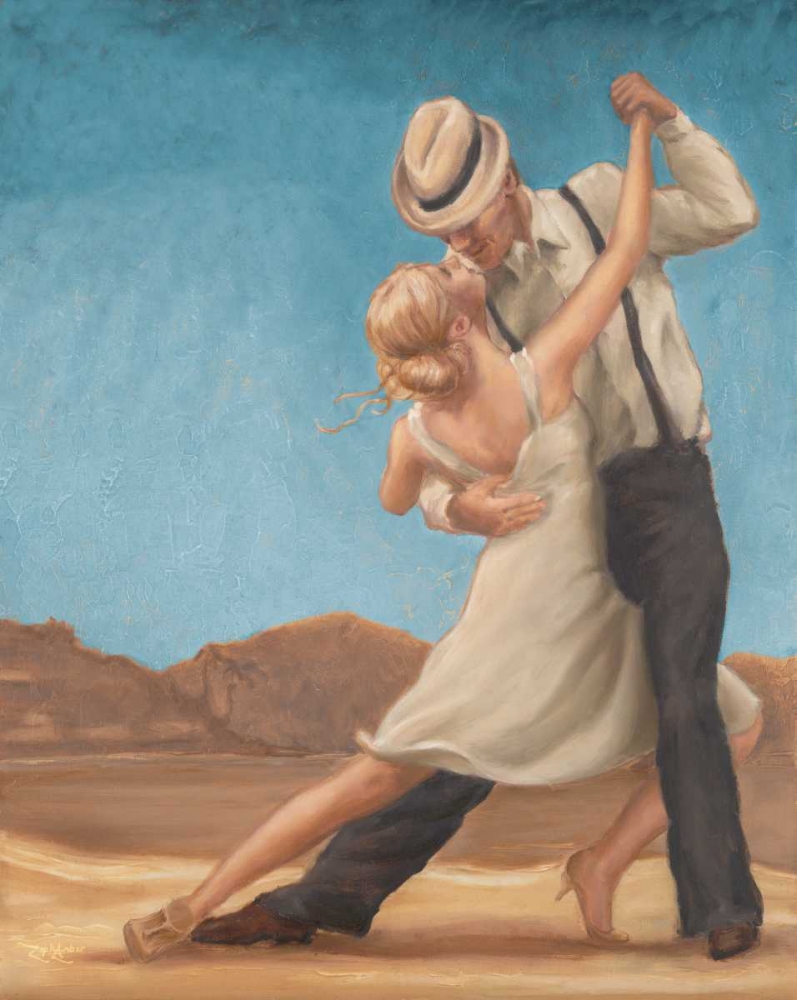 Wall art: Dance Time, by Amber, Zeph